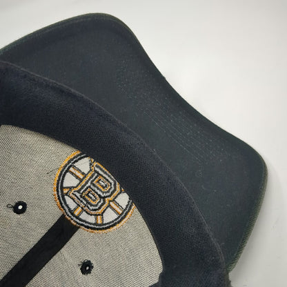Boston Bruins NHL New Era Cap Green L 2011 Stanley Cup Final Spoked B Logo Hat
