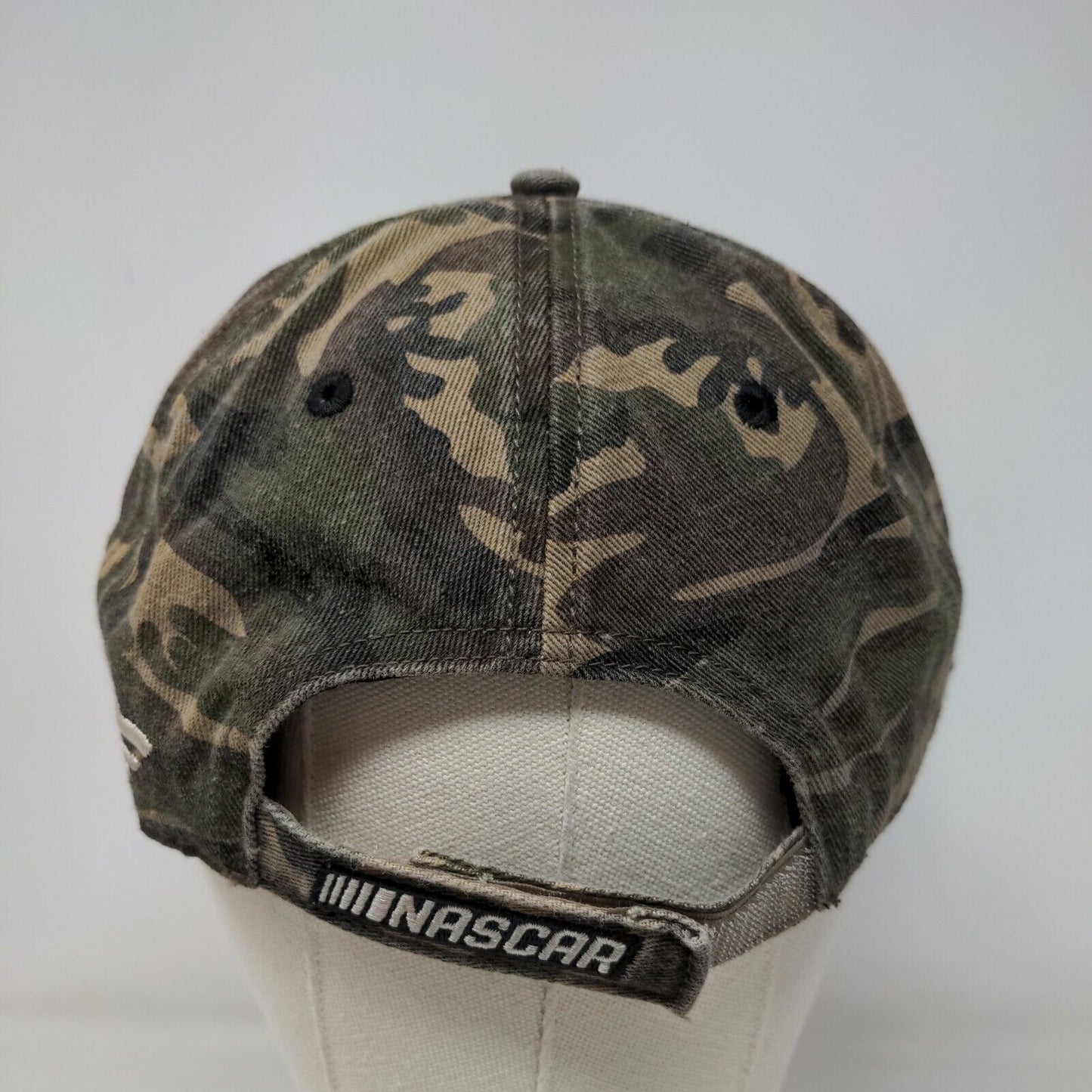 NASCAR Men's Strapback Camo Hat OSFM Embroidered Daytona International Speedway