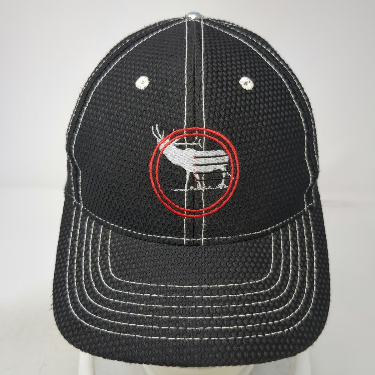 Ahead Baseball Cap Black One Size Dead-On Archery Idaho Contrast Stitching Hat