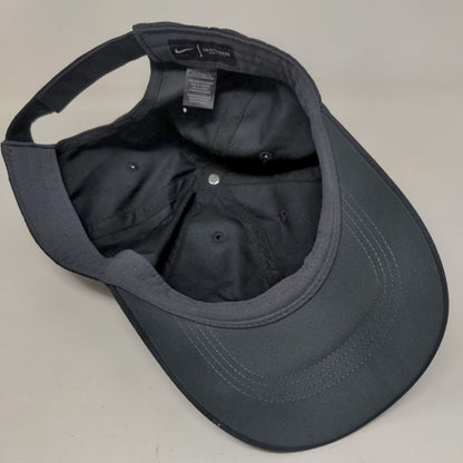 Nike Swoosh Strapback Hat Black OSFM Heritage 86 Dutch Bros Boise