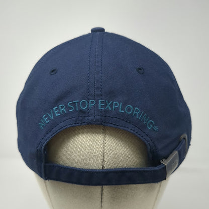 The North Face Baseball Cap Blue One Size Never Stop Exploring Slideback Hat