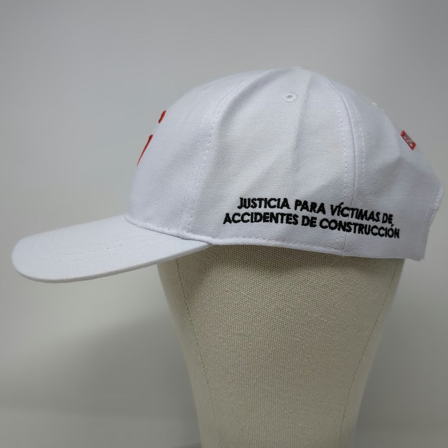 Moon Sportswear Baseball Cap White OSFM Gane Gorayeb Ecuador Flag Law Firm Hat