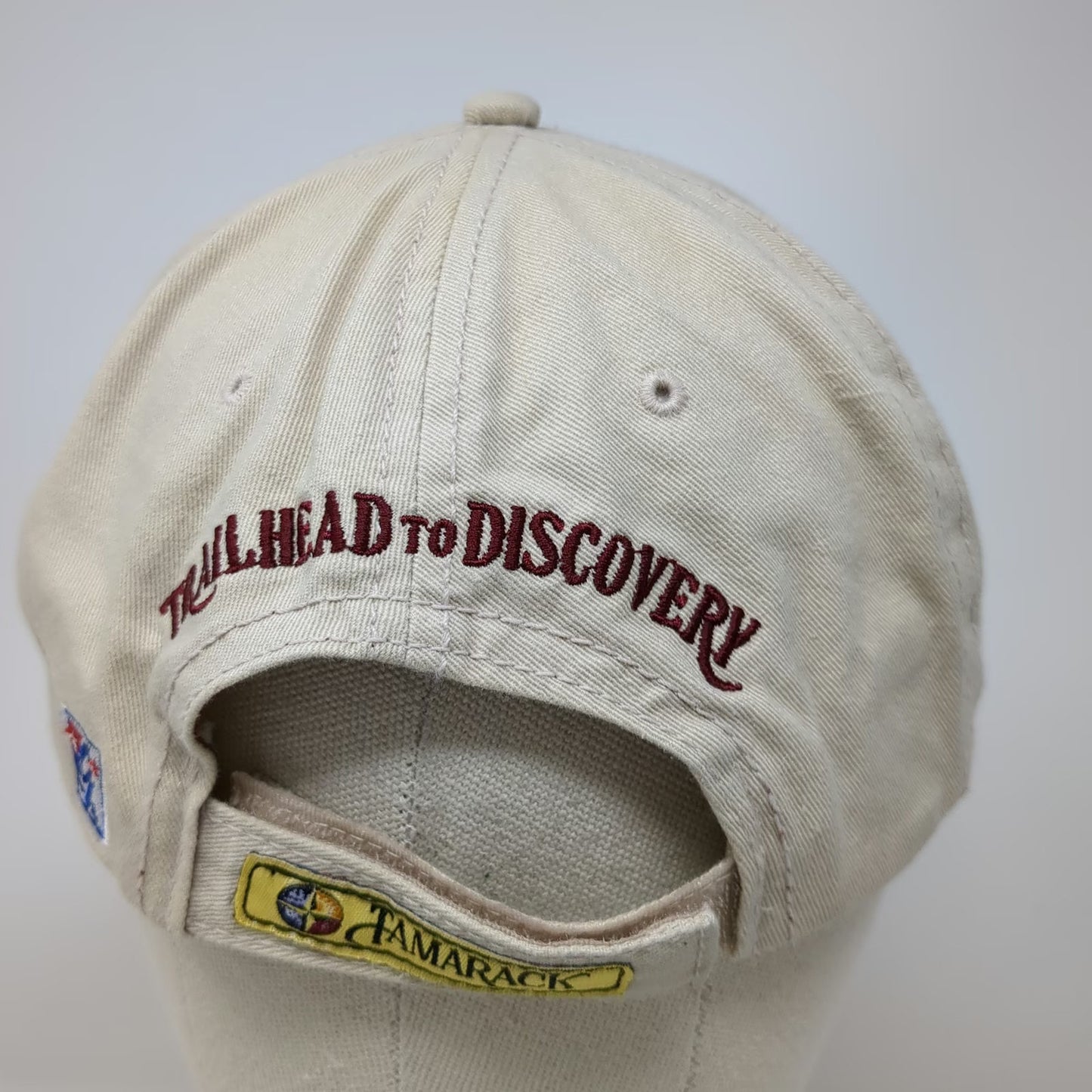 The Game Baseball Cap Beige One Size Tamarack Trailhead To Discovery Hat