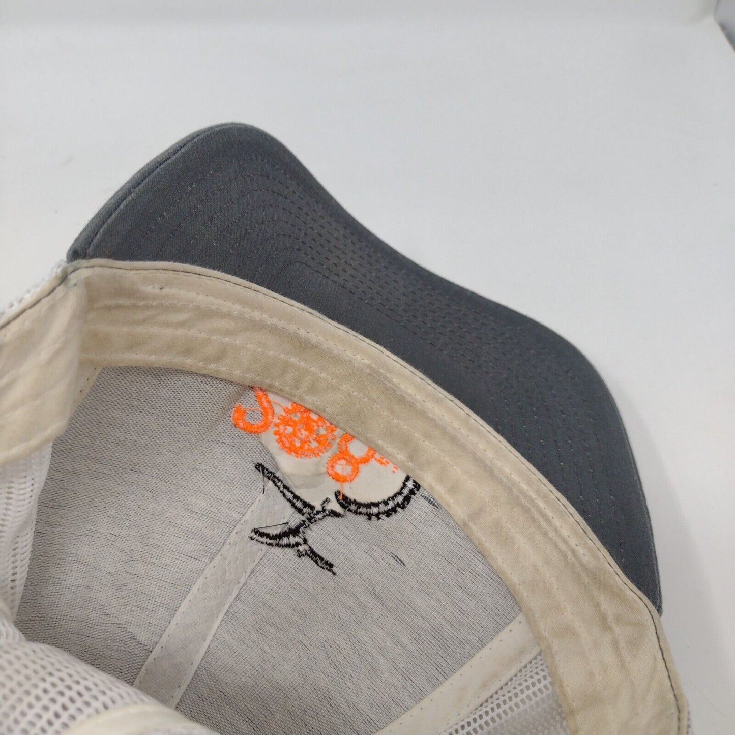 208 Bike Gear Snapback Trucker Hat Gray OSFA Mesh Back Pacific Headwear