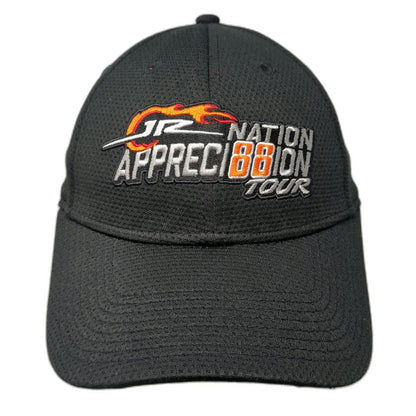 New Era Baseball Cap Black One Size NASCAR JR Nation Appreci88ion Tour Hat