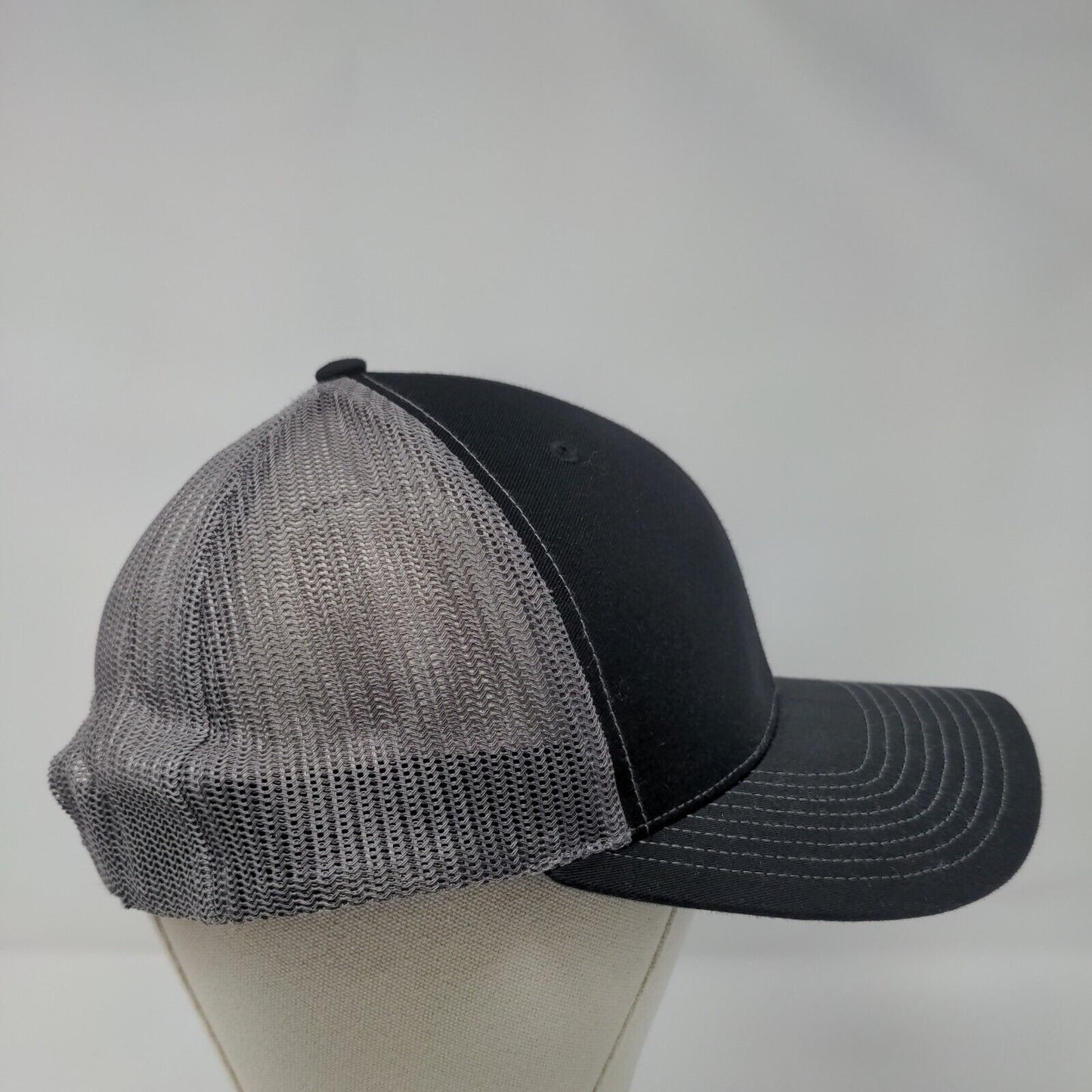 Utah Ale Trail Snapback Trucker Hat Black One Size Mesh Back 6 Panel Richardson