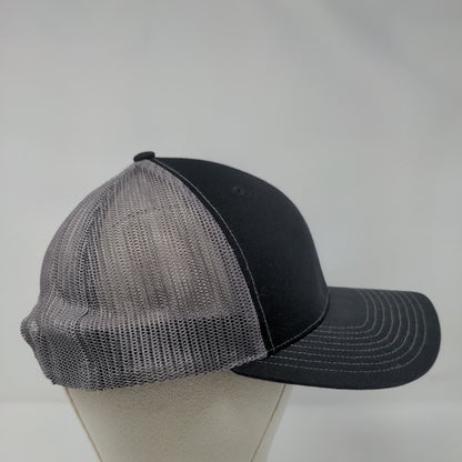 Utah Ale Trail Snapback Trucker Hat Black One Size Mesh Back 6 Panel Richardson