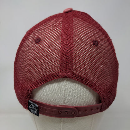 Top of the World Men's Snapback Mesh Back Hat Red OSFA South Carolina Gamecocks