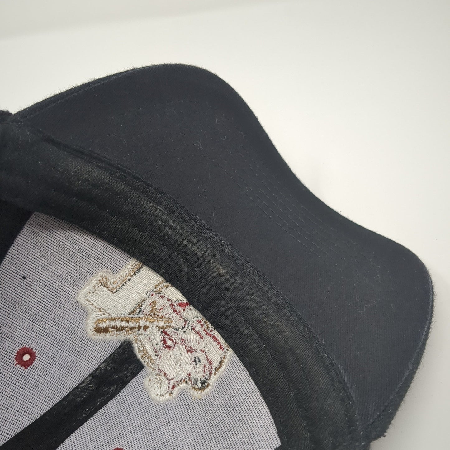 Sheet Metal Local Strapback Hat Black One Size Embroidered Adjustable
