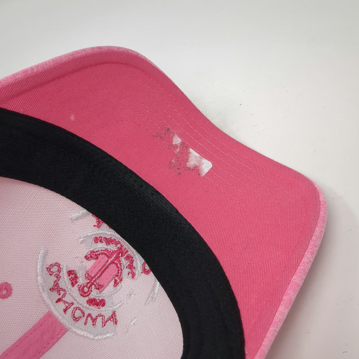 Caribbean Side Cancun Mexico Nautical Anchor Pink One Size Baseball Cap Hat