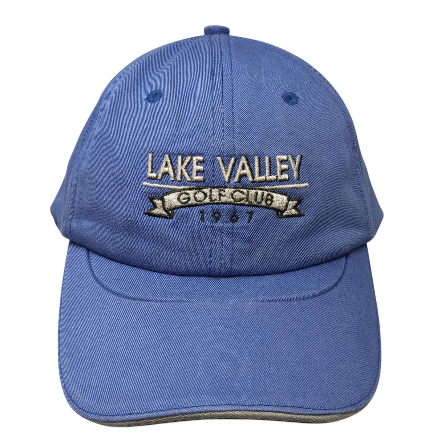 Lake Valley Golf Club 1967 Baseball Cap Blue One Size Adjustable Page & Tuttle