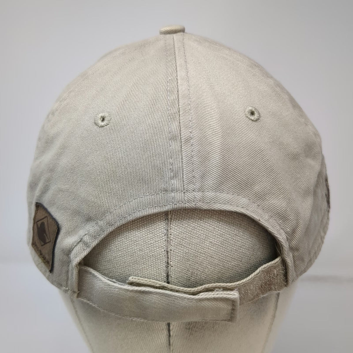 Dri Duck Baseball Cap Beige One Size Lakeside Lodge Idaho Fish Fishing Hat Trout