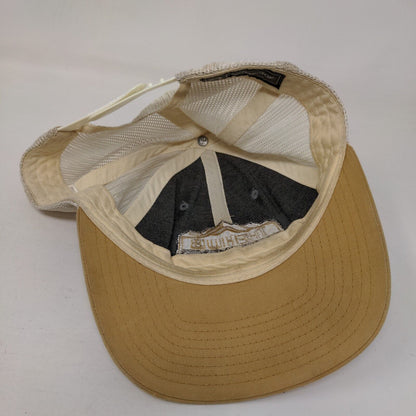 The Hub Snapback Mesh Back Trucker Hat Multi M/L Embroidered Richardson