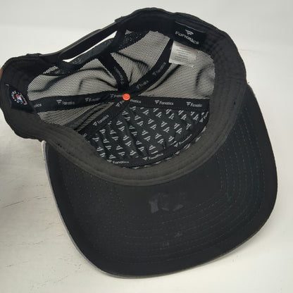 Chicago Cubs MLB Fanatics Trucker Hat Gray Black One Size Mesh Patch Snapback