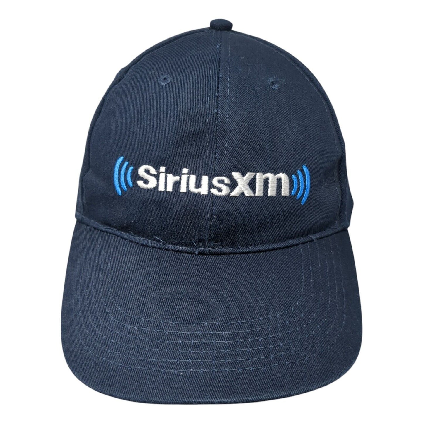 SiriusXM Slideback Hat Blue One Size Adjustable Embroidered 6 Panel