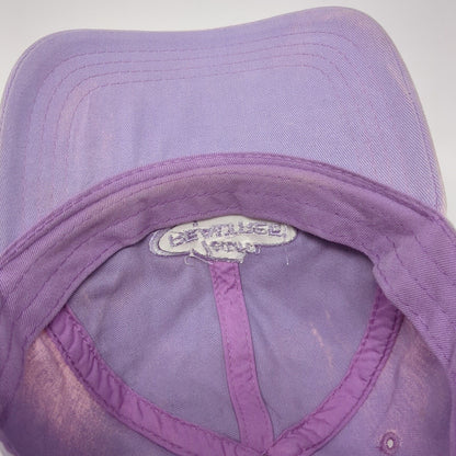Team Realtree Strapback Hat Purple One Size Adjustable Embroidered 6 Panel