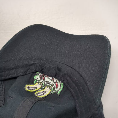 Killer Acid Baseball Cap Black OS Embroidered Cartoon Creature Adjustable Hat