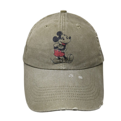 Mickey Mouse Slideback Hat Brown 57-61cm Adjustable Disney Parks