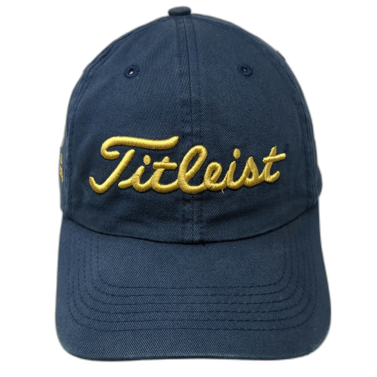 Titleist Baseball Cap Blue One Size PGA 2006 Pro-Officer Gold Embroidery Hat