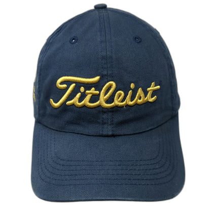 Titleist Baseball Cap Blue One Size PGA 2006 Pro-Officer Gold Embroidery Hat