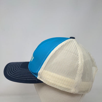 Loblolly Bakery Snapback Trucker Hat Blue OS Embroidered Mesh Back Richardson