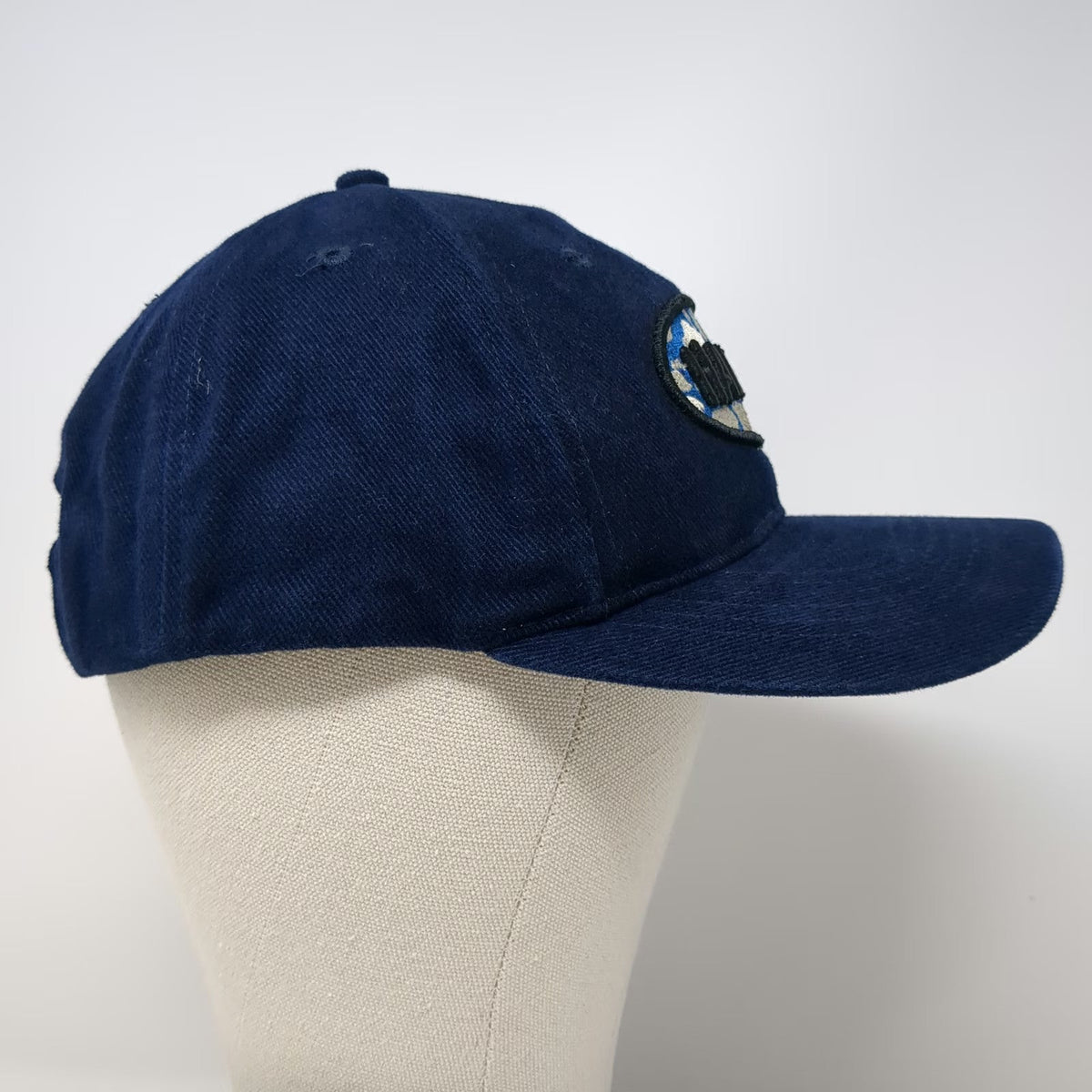 Hawaiian Headwear Baseball Cap Blue One Size Floral Hibiscus Patch Strapback Hat