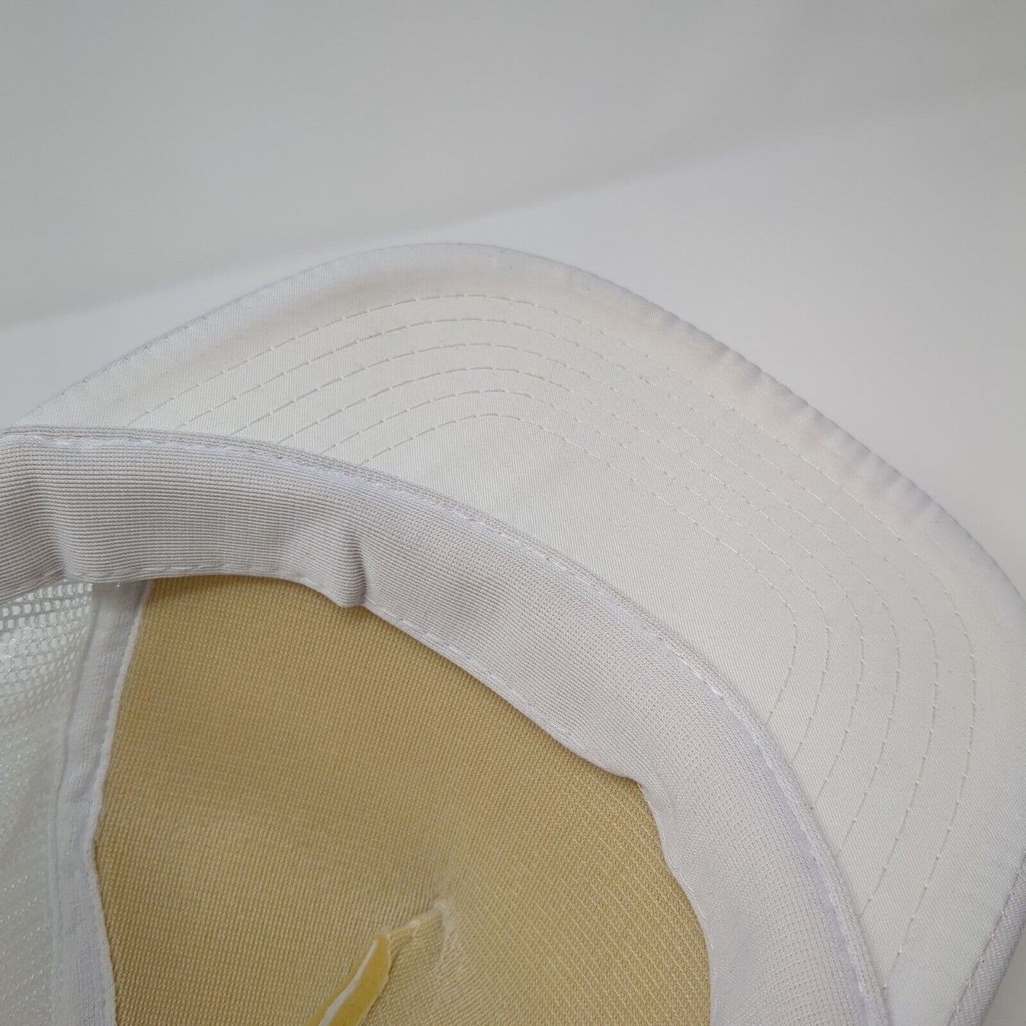 Kim's Korner Snapback Mesh Back Trucker Hat White One Size Adjustable