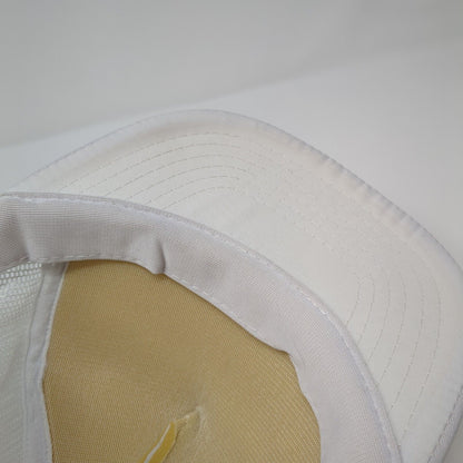 Kim's Korner Snapback Mesh Back Trucker Hat White One Size Adjustable