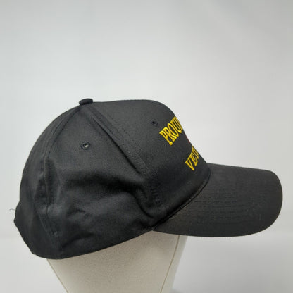 Proud To Be A Veteran Snapback Hat Black OS Adjustable Embroidered Nissun Cap