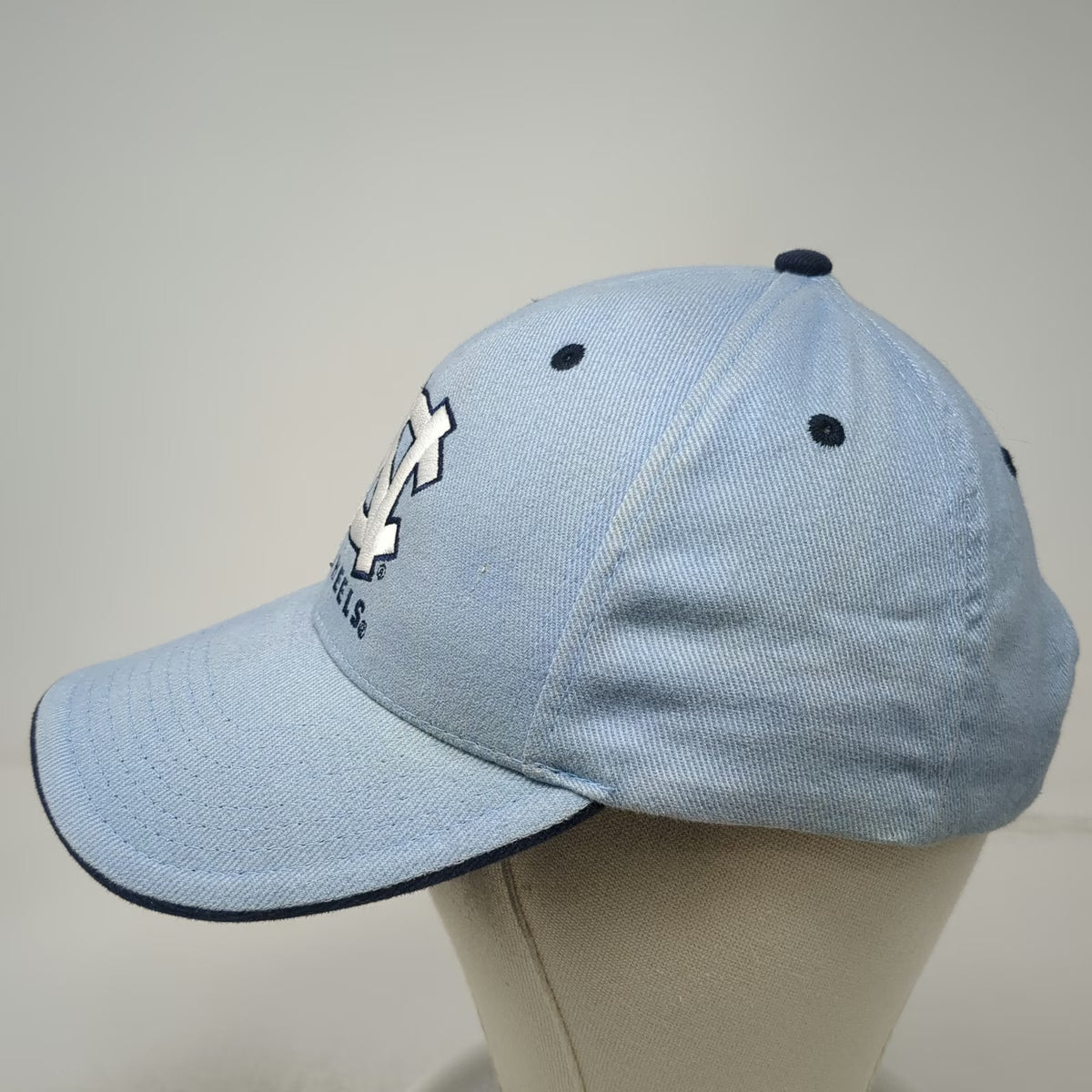 UNC Tar Heels NCAA Signatures Cap Blue OSFM Embroidered Logo NC Strapback Hat