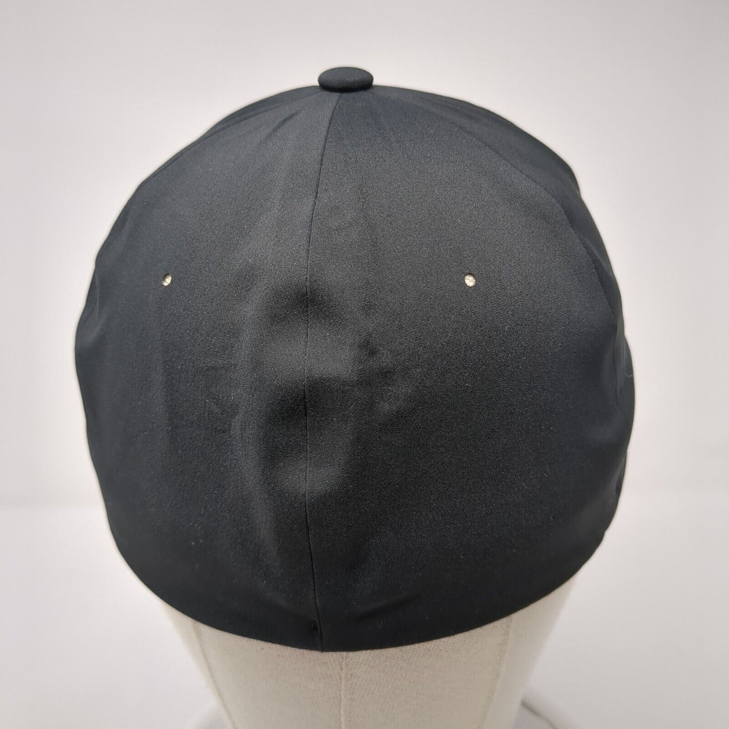 New Age Wraps Custom Vehicle Fitted Hat Black S/M Embroidered Flexfit Delta