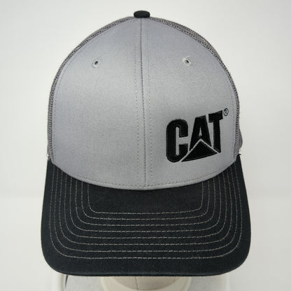 CAT Western States Equipment Snapback Trucker Hat Gray One Size Mesh Back