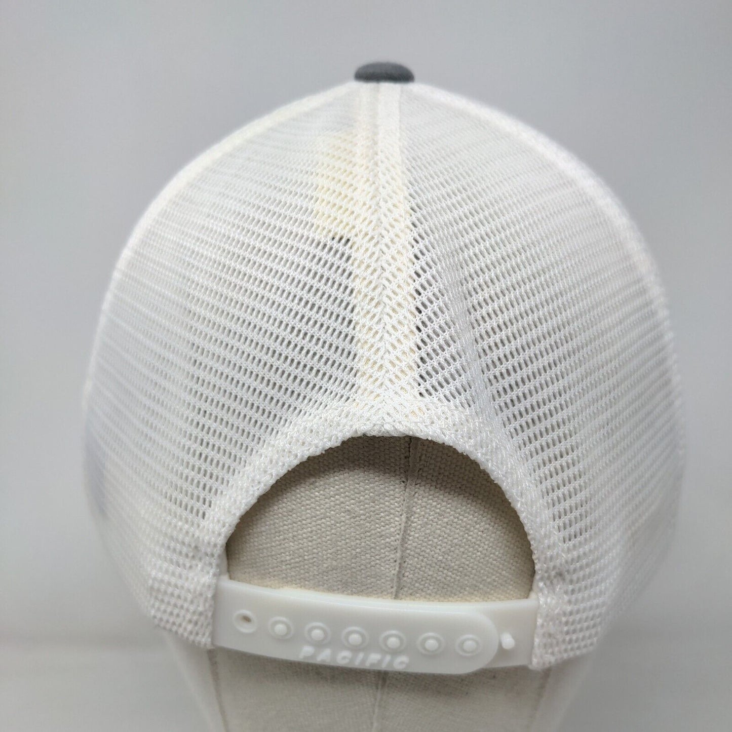 Gator H-D '93 Snapback Trucker Hat Gray OSFM 110 Mesh Back Pacific Headwear