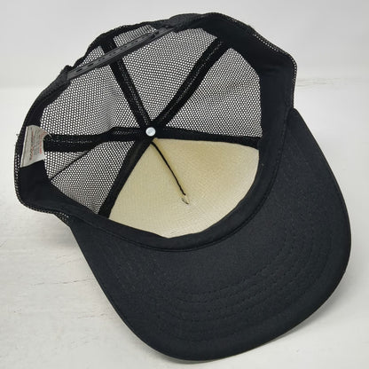 Swingster Trucker Hat Black One Size Havoline Racing Texaco Mesh Snapback