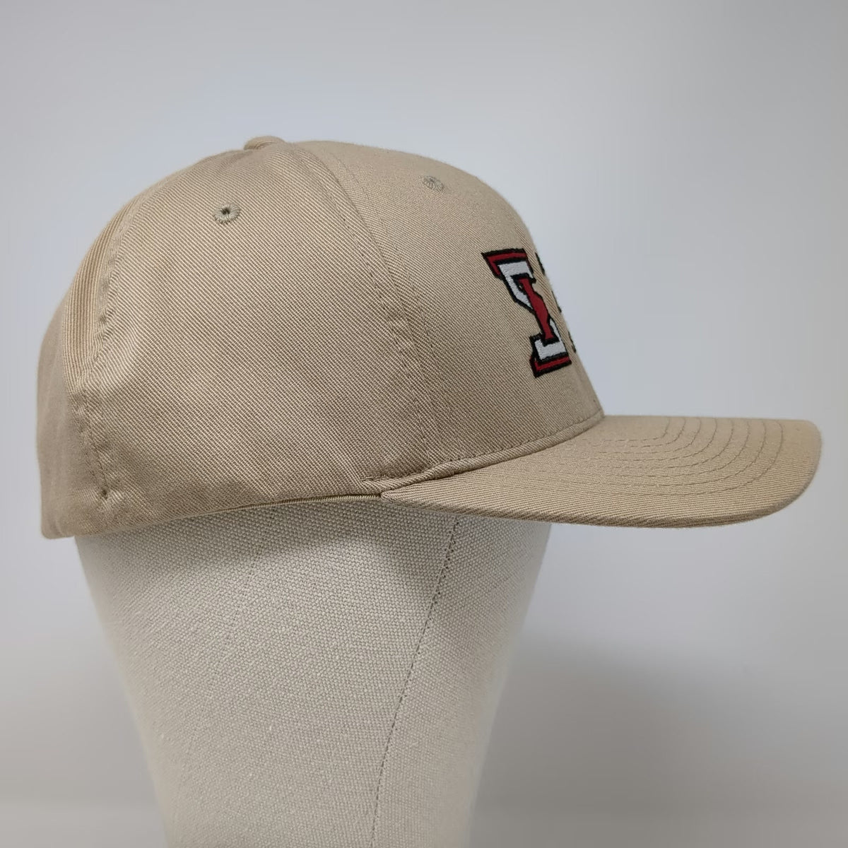 Port Authority Interstate Electric Supply Hat Baseball Cap Beige XL Fitted IES