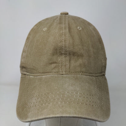 Oops! Slideback Hat Tan One Size Embroidered Adjustable 6 Panel