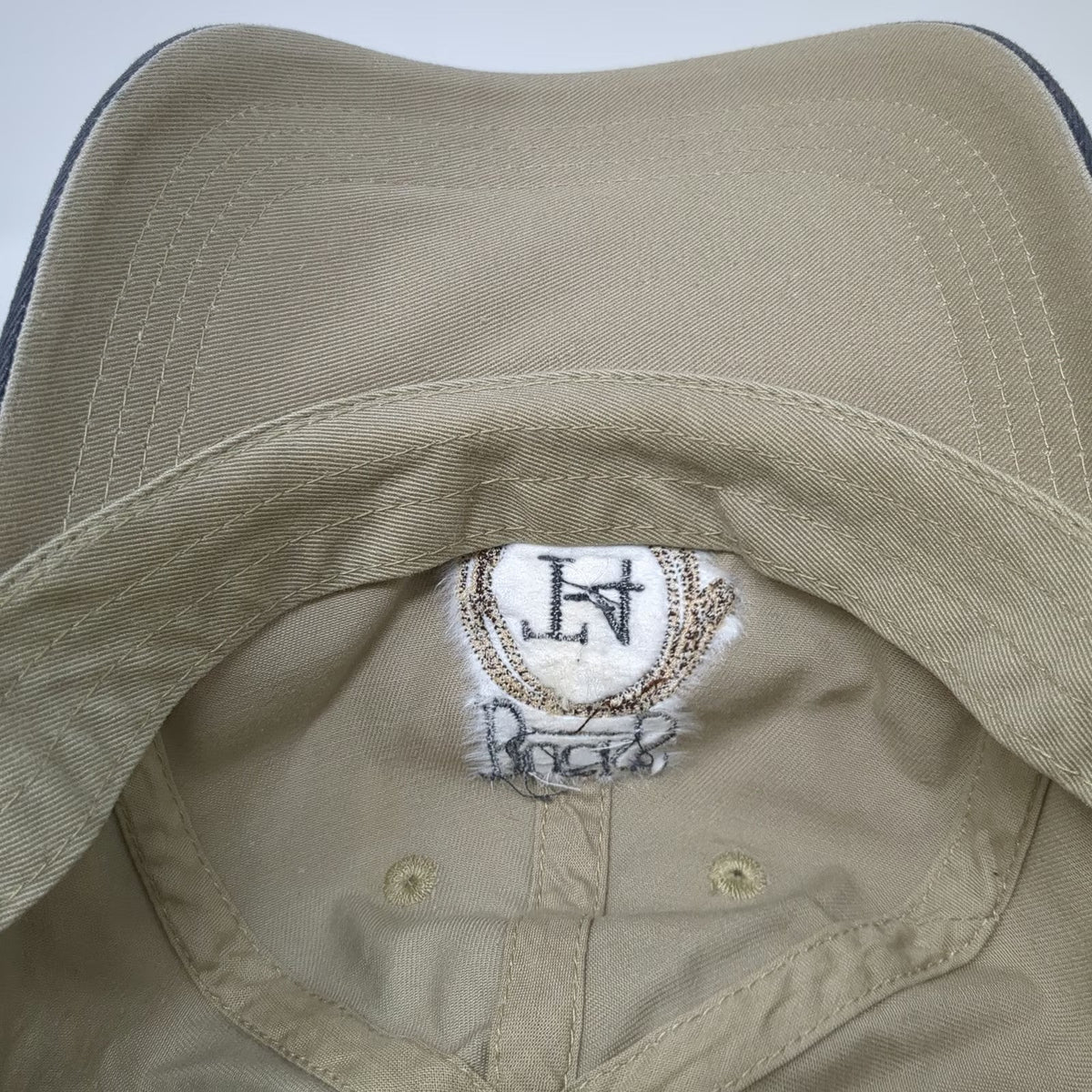Port Authority Baseball Cap Beige One Size Big Sky Montana Bucks T-4 Lasso Hat