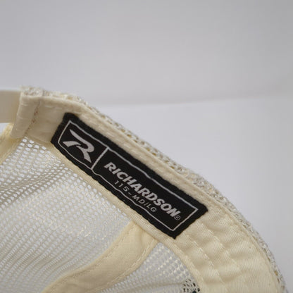 Idaho Snapback Trucker Hat Orange M/L Adjustable Embroidered Mesh Richardson