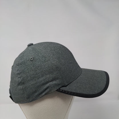 FNT Idaho Strapback Hat Gray One Size Adjustable Embroidered Ogio