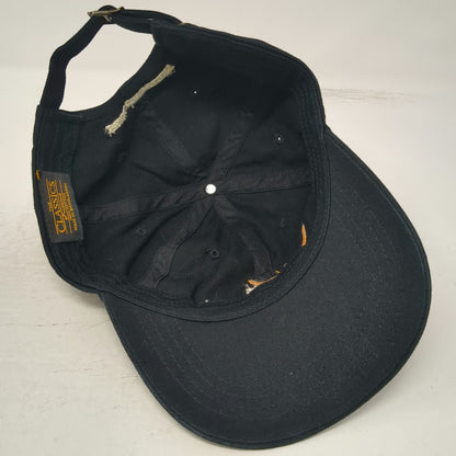The Classics Baseball Cap Black OSFM Paul Cauthen Big Velvet Co Hat Steer Skull