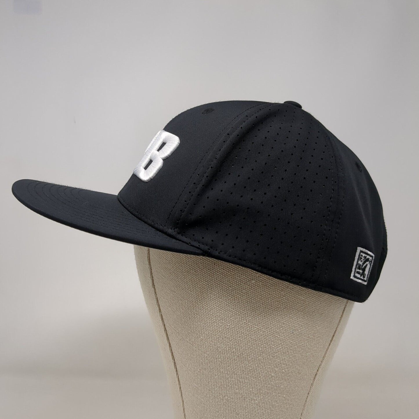IPB Adult Snapback Hat Black OSFA Adjustable Embroidered Breathable The Game