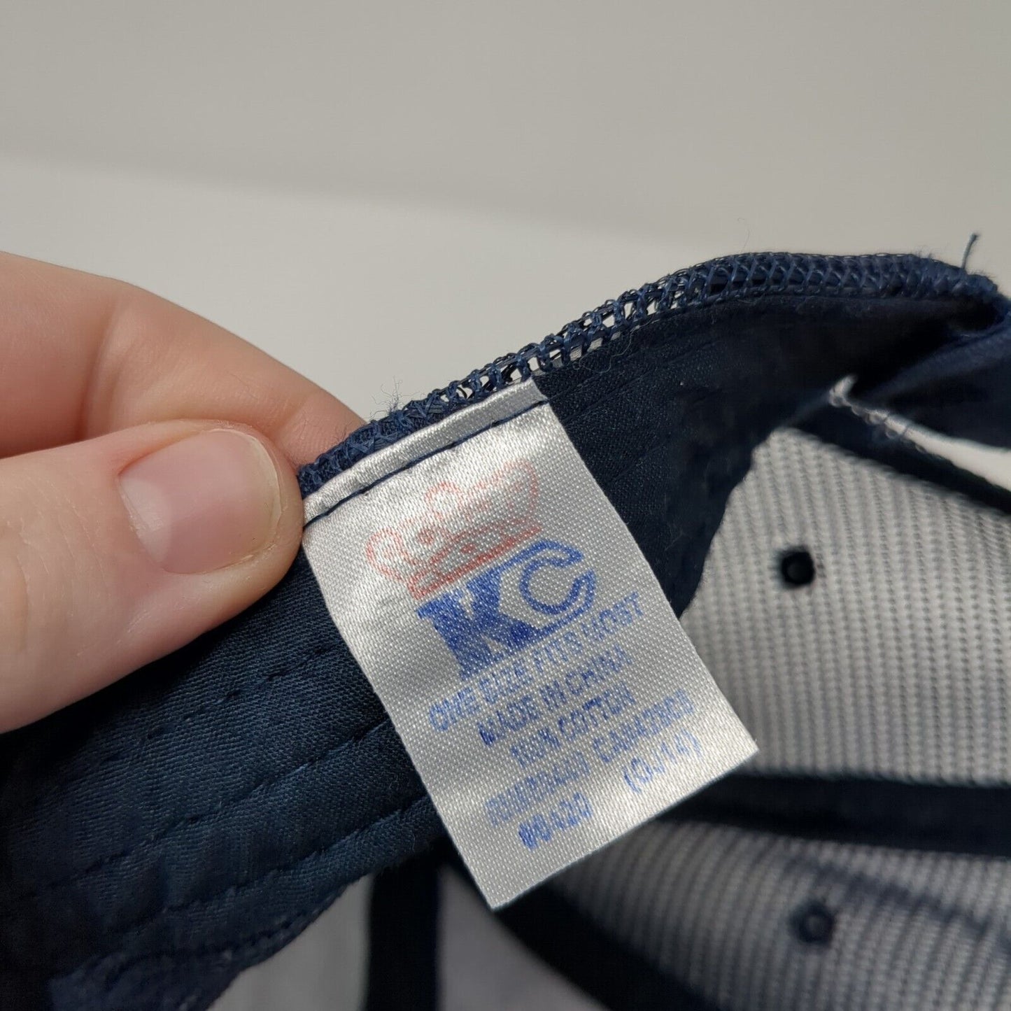 Western Idaho Fair 2017 Strapback Trucker Hat Blue One Size Mesh Back