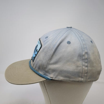 Sindero Provisions Co. Snapback Hat Blue OSFM Olympic National Park Rope Topo