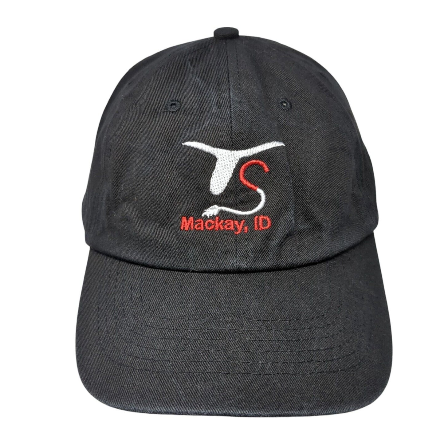 Mackay ID Strapback Hat Black One Size Tri County Supply Zimmatic