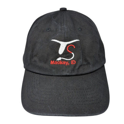 Mackay ID Strapback Hat Black One Size Tri County Supply Zimmatic