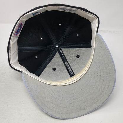 New Era MiLB Salem Keiser Volcanoes Black Gray 7 1/8 Fitted 59Fifty Wool Hat