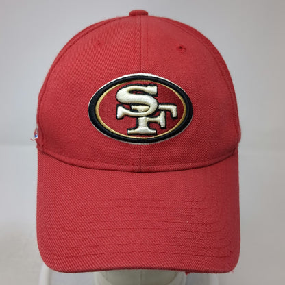 San Francisco 49ers NFL Reebok Baseball Cap Red One Size Strapback Embroidered