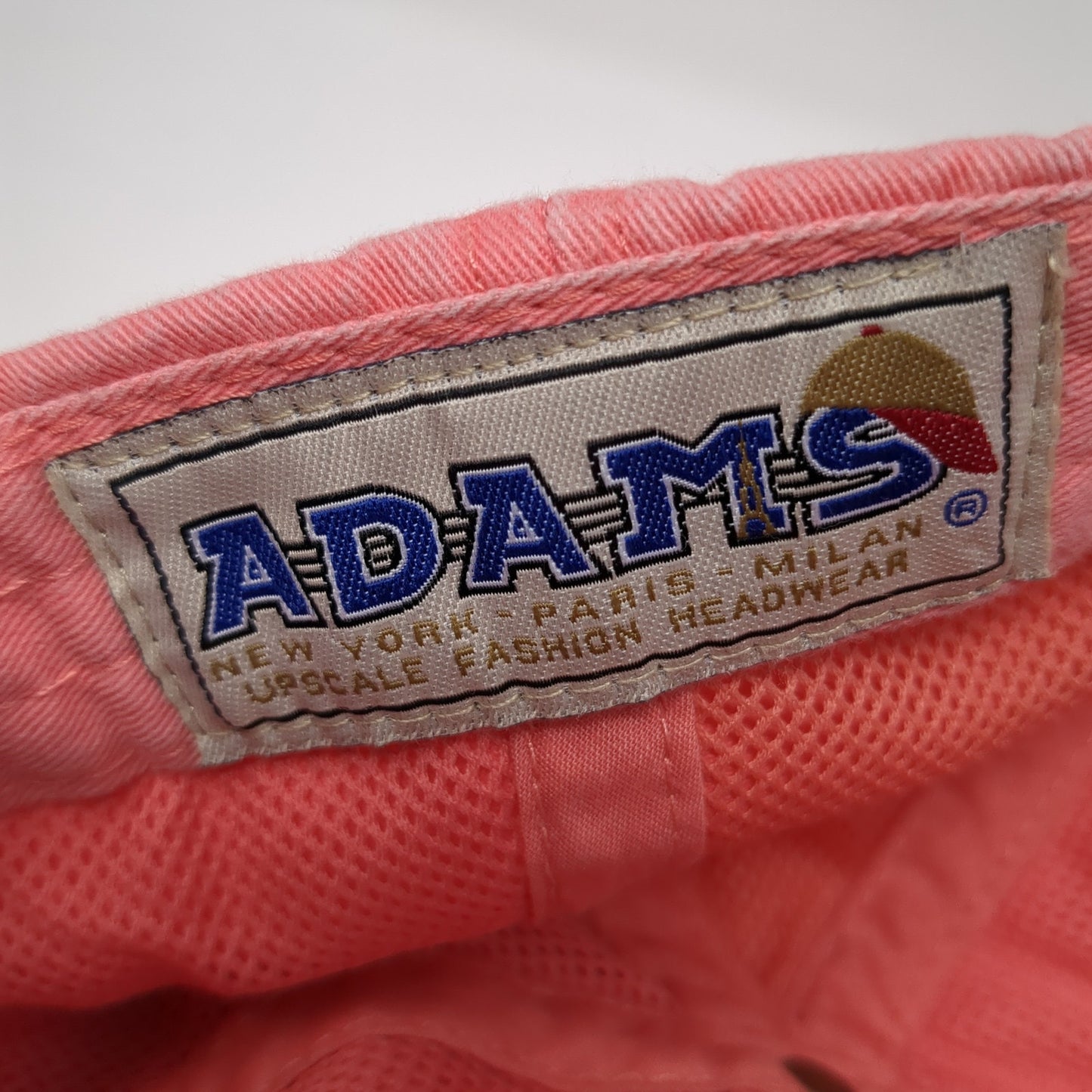 ESU Sorority Life Slideback Baseball Cap Pink One Size Adjustable 6 Panel Adams