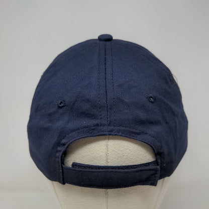 Lowe's Pro Services Strapback Hat Blue OSFA Embroidered Solid 6 Panel