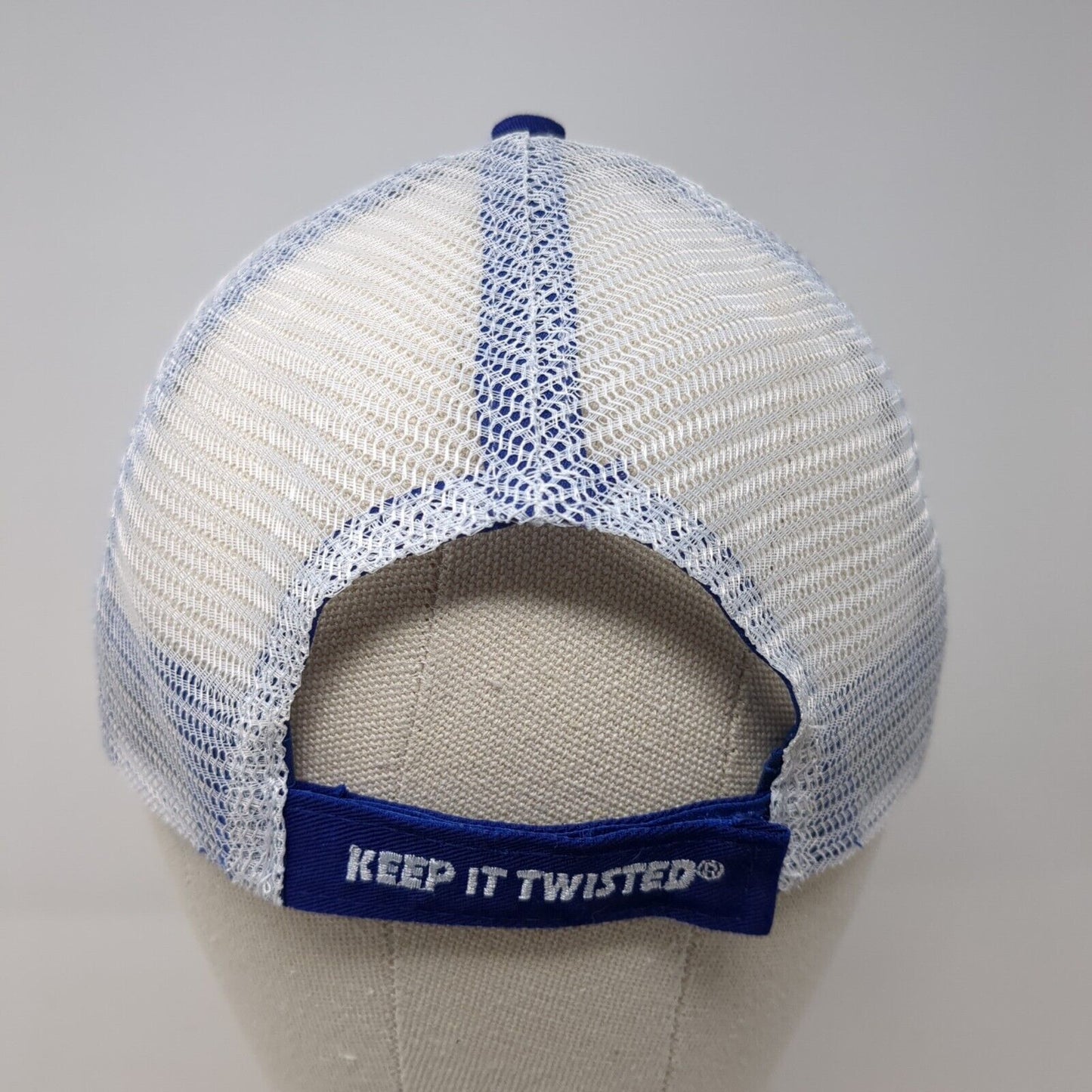 Hard Ice Tea Twisted Tea Snapback Trucker Hat Blue OS Adjustable Mesh Back